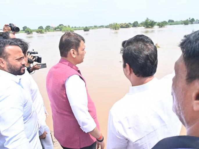 Maharashtra Flood Update: Will help farmers before Diwali without imposing any additional criteria, CM Devendra Fadnavis makes a big announcement | कोणतेही अधिकचे निकष न लावता दिवाळीपूर्वी शेतकऱ्यांना मदत करणार, मुख्यमंत्री फडणवीस यांची मोठी घोषणा