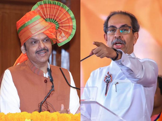 Thackeray's mouthpiece praises Fadnavis; Uddhav Thackeray first met, now praised, mentioned as Devabhau | ठाकरेंच्या मुखपत्रात फडणवीसांचे कौतुक; उद्धव ठाकरेंची आधी भेट, आता प्रशंसा, देवाभाऊ असा उल्लेख Thackeray's mouthpiece praises Fadnavis; Uddhav Thackeray first met, now praised, mentioned as Devabhau | ठाकरेंच्या मुखपत्रात फडणवीसांचे कौतुक; उद्धव ठाकरेंची आधी भेट, आता प्रशंसा, देवाभाऊ असा उल्लेख