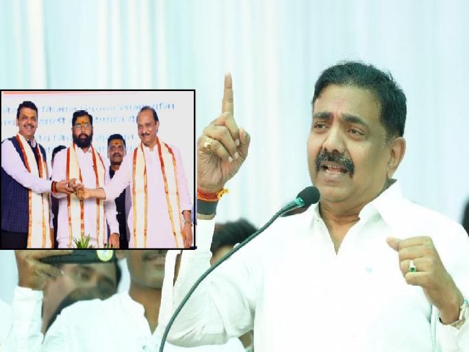 Maharashtra bows down to Gujarat due to Chief Minister Eknath Shinde, Deputy Chief Minister Devendra Fadnavis, Ajit Pawar Criticism by Jayant Patil | त्रिकुटामुळे महाराष्ट्र गुजरातपुढे नतमस्तक, जयंत पाटील यांचे टीकास्त्र Maharashtra bows down to Gujarat due to Chief Minister Eknath Shinde, Deputy Chief Minister Devendra Fadnavis, Ajit Pawar Criticism by Jayant Patil | त्रिकुटामुळे महाराष्ट्र गुजरातपुढे नतमस्तक, जयंत पाटील यांचे टीकास्त्र