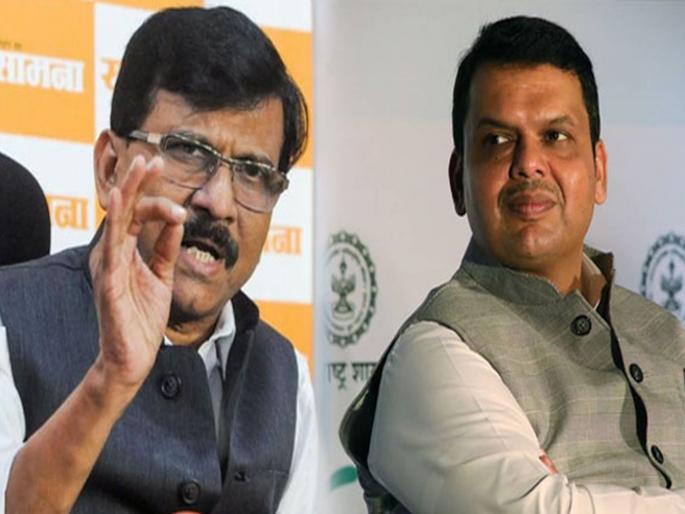 maharashtra winter session bjp leader devendra fadnavis taunts shiv sena over saamana | ...तर संजय राऊत तुम्हाला मंत्री होऊ देणार नाहीत; फडणवीसांचा चिमटा