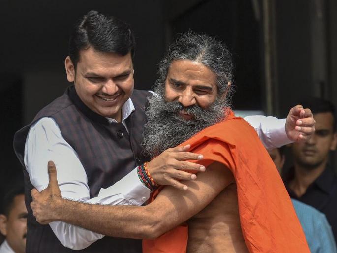 Maharashtra govt invites baba Ramdev to set up unit on land Latur district reserved for BHEL plant | महाराष्ट्रात या, प्रकल्पासाठी सवलतीत जागा घ्या; रामदेवबाबांना फडणवीस सरकारची 'स्पेशल' ऑफर