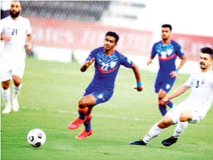 Indian team qualifies for Football Asia Cup; Indo-Afghan match draw | भारतीय संघ फुटबॉल आशिया चषकासाठी पात्र; भारत-अफगाण सामना अनिर्णीत Indian team qualifies for Football Asia Cup; Indo-Afghan match draw | भारतीय संघ फुटबॉल आशिया चषकासाठी पात्र; भारत-अफगाण सामना अनिर्णीत