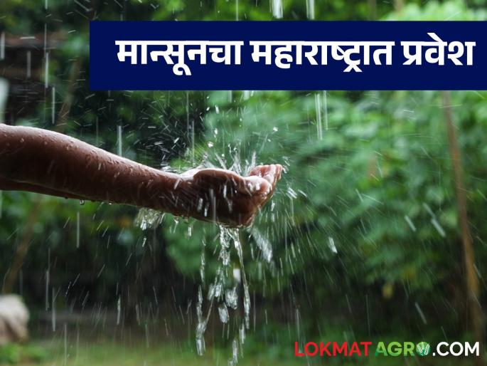 Monsoon Rain Maharashtra Entry Finally the entry of Monsoon in Maharashtra | Monsoon Rain Maharashtra Entry : शेतकऱ्यांसाठी खूशखबर! अखेर मान्सूनचा महाराष्ट्रात प्रवेश Monsoon Rain Maharashtra Entry Finally the entry of Monsoon in Maharashtra | Monsoon Rain Maharashtra Entry : शेतकऱ्यांसाठी खूशखबर! अखेर मान्सूनचा महाराष्ट्रात प्रवेश