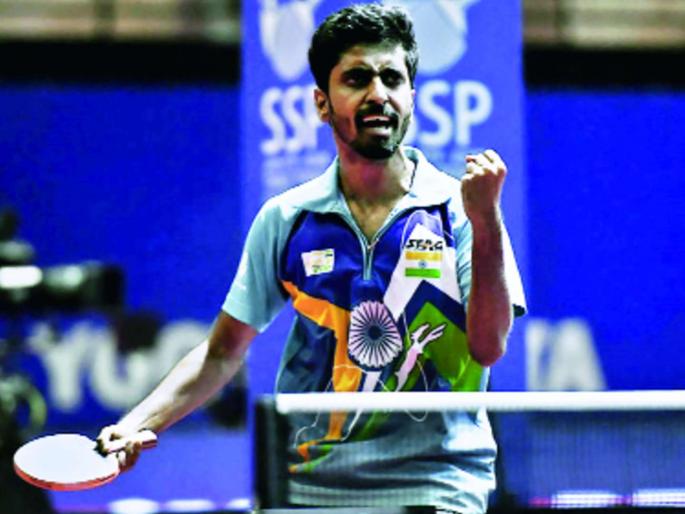 World Table Tennis: G Saathiyan in the prequrterfine Round | जागतिक टेबल टेनिस : जी. साथियान उपउपांत्यपूर्व फेरीत World Table Tennis: G Saathiyan in the prequrterfine Round | जागतिक टेबल टेनिस : जी. साथियान उपउपांत्यपूर्व फेरीत