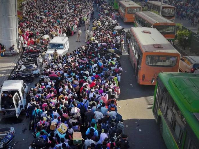 'Corona' changed the flow of migration | ‘कोरोना’ने स्थलांतरणाचा प्रवाह बदलला 'Corona' changed the flow of migration | ‘कोरोना’ने स्थलांतरणाचा प्रवाह बदलला
