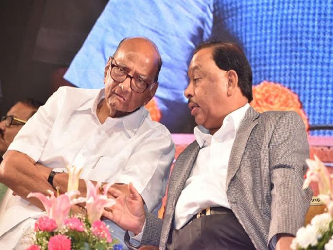 Sharad Pawar spoke on stable government, but ...; Narayan Rane speak on president rule hrb | स्थिर सरकारवर शरद पवार बोललेत, पण...; नारायण राणेंचा टोला