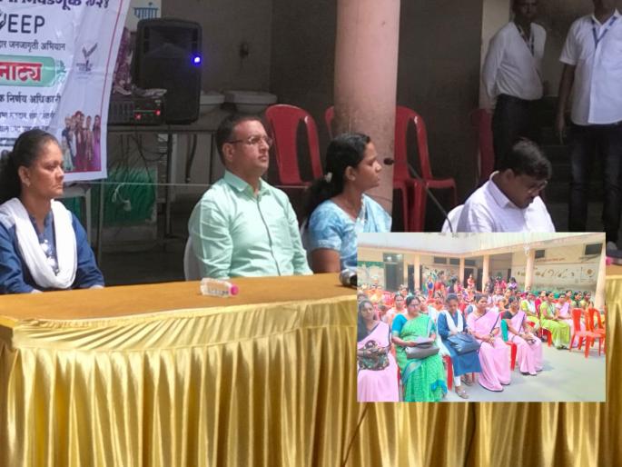 'I will vote, I will shape the future of our country', to new student voters through voting awareness program in Uran. | 'मी मतदान करणार, आपल्या देशाचे भवितव्य घडविणार', उरणमध्ये मतदान जनजागृती कार्यक्रमातून नव विद्यार्थी मतदारांना 'I will vote, I will shape the future of our country', to new student voters through voting awareness program in Uran. | 'मी मतदान करणार, आपल्या देशाचे भवितव्य घडविणार', उरणमध्ये मतदान जनजागृती कार्यक्रमातून नव विद्यार्थी मतदारांना