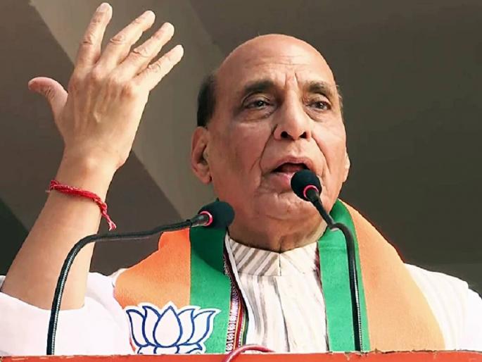 Lok sabha election 2024 Dhoni is the best finisher in cricket and Rahul Gandhi in the politics Rajnath Singh's hard hitting in the campaign meeting | 'क्रिकेटमध्ये धोनी, तर राजकारणात राहुल गांधी...'! प्रचार सभेत राजनाथ सिंहांची जोरदार फटकेबाजी