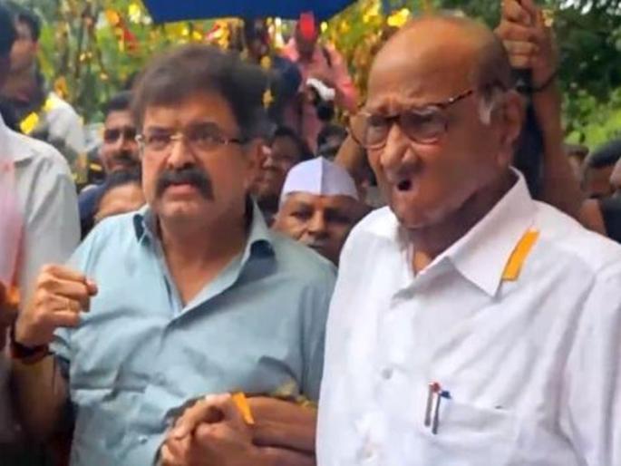 MLA Jitendra Awad has reacted after the Sharad Pawar group received the tutari symbol | 'निवडणूक आयोगाने 'तुतारी' चिन्ह देऊन शुभेच्छाच दिल्या'; जितेंद्र आव्हाड असं का म्हणाले?, पाहा MLA Jitendra Awad has reacted after the Sharad Pawar group received the tutari symbol | 'निवडणूक आयोगाने 'तुतारी' चिन्ह देऊन शुभेच्छाच दिल्या'; जितेंद्र आव्हाड असं का म्हणाले?, पाहा