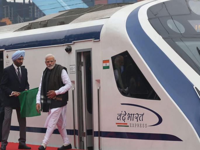 Vande Bharat! Another blow to China by rail; Tender worth Rs 1,500 crore canceled | वंदे भारत! चीनला रेल्वेचा आणखी एक झटका; 1500 कोटी रुपयांची निविदा रद्द Vande Bharat! Another blow to China by rail; Tender worth Rs 1,500 crore canceled | वंदे भारत! चीनला रेल्वेचा आणखी एक झटका; 1500 कोटी रुपयांची निविदा रद्द