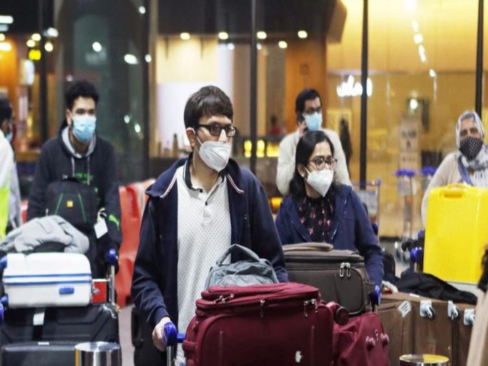 Coronavirus: Mask rule back in airports, aircraft as DGCA issues new Covid norms | Coronavirus: मास्क नाही तर प्रवास नाही! DGCA चं कठोर पाऊल; कोरोनाबाबत पुन्हा नियमावली Coronavirus: Mask rule back in airports, aircraft as DGCA issues new Covid norms | Coronavirus: मास्क नाही तर प्रवास नाही! DGCA चं कठोर पाऊल; कोरोनाबाबत पुन्हा नियमावली