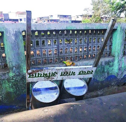 Without using the trash of the corporation | पालिकेच्या कचराकुंड्या वापराविना Without using the trash of the corporation | पालिकेच्या कचराकुंड्या वापराविना