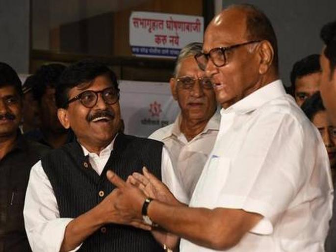 The government wants to run for 5 years, all wise; Sharad Pawar's friendly advice to Sanjay Raut | सरकार 5 वर्ष चालवायचंय, सगळे शहाणे; शरद पवारांचा संजय राऊतांना मैत्रीपूर्ण सल्ला The government wants to run for 5 years, all wise; Sharad Pawar's friendly advice to Sanjay Raut | सरकार 5 वर्ष चालवायचंय, सगळे शहाणे; शरद पवारांचा संजय राऊतांना मैत्रीपूर्ण सल्ला
