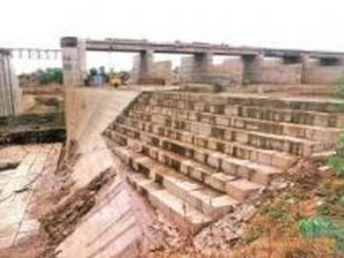 Two years to complete the underground drainage of Purna Barrage | पूर्णा बॅरेजच्या भूमिगत जलवाहिनीला लागणार दोन वर्ष Two years to complete the underground drainage of Purna Barrage | पूर्णा बॅरेजच्या भूमिगत जलवाहिनीला लागणार दोन वर्ष