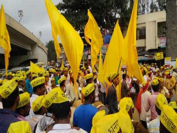 Dhangar community's march to Nalasopara | धनगर समाजाचा नालासोपाऱ्यात मोर्चा Dhangar community's march to Nalasopara | धनगर समाजाचा नालासोपाऱ्यात मोर्चा