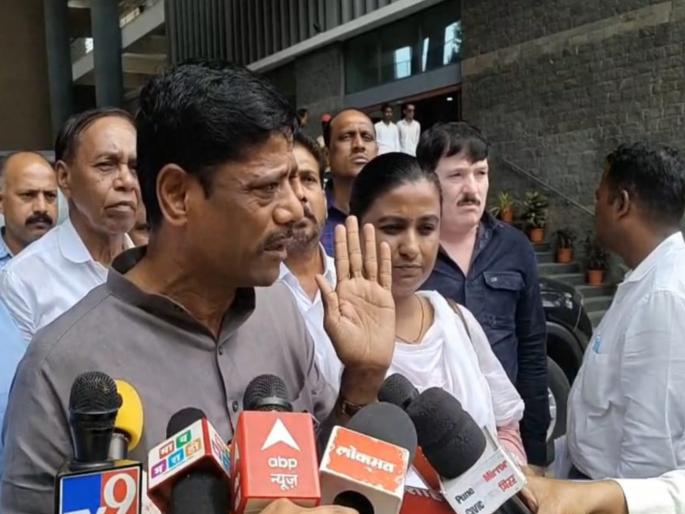 radha krishna vikhe Patil neighbors encroached on the project victims land in Kasarsai A serious allegation of ravindra dhangekar | विखे-पाटलांच्या निकटवर्तीयांनी लाटली कासारसाई येथील प्रकल्पग्रस्तांची जमीन; धंगेकरांचा गंभीर आरोप radha krishna vikhe Patil neighbors encroached on the project victims land in Kasarsai A serious allegation of ravindra dhangekar | विखे-पाटलांच्या निकटवर्तीयांनी लाटली कासारसाई येथील प्रकल्पग्रस्तांची जमीन; धंगेकरांचा गंभीर आरोप