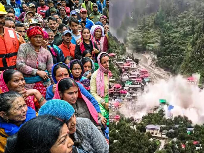 Promised to give 5 lakhs but received a cheque of only 5 thousand; anger of Uttarkashi citizens | ५ लाख देण्याचे आश्वासन अन् हातात पडले अवघ्या ५ हजाराचे धनादेश; उत्तरकाशीतील नागरिकांचा संताप Promised to give 5 lakhs but received a cheque of only 5 thousand; anger of Uttarkashi citizens | ५ लाख देण्याचे आश्वासन अन् हातात पडले अवघ्या ५ हजाराचे धनादेश; उत्तरकाशीतील नागरिकांचा संताप