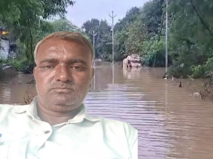 Dharashiv: Heavy rains again in Kalamb taluka; Farmer dies after being swept away in flood | Dharashiv: कळंब तालुक्यात पावसाचे पुन्हा थैमान; पुरात वाहून गेल्याने शेतकऱ्याचा मृत्यू