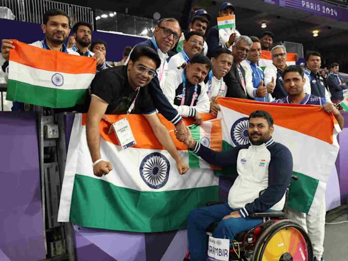 Paris Paralympics 2024 Day 7 Dharambir and Pranav Soorma bag gold and silver respectively in Mens Club Throw | Paris Paralympics 2024: भारताचा 'डबल धमाका'! क्लब थ्रोमध्ये धरमबीरला सुवर्ण, प्रणव सुरमाला रौप्य; एकूण पदके किती? Paris Paralympics 2024 Day 7 Dharambir and Pranav Soorma bag gold and silver respectively in Mens Club Throw | Paris Paralympics 2024: भारताचा 'डबल धमाका'! क्लब थ्रोमध्ये धरमबीरला सुवर्ण, प्रणव सुरमाला रौप्य; एकूण पदके किती?