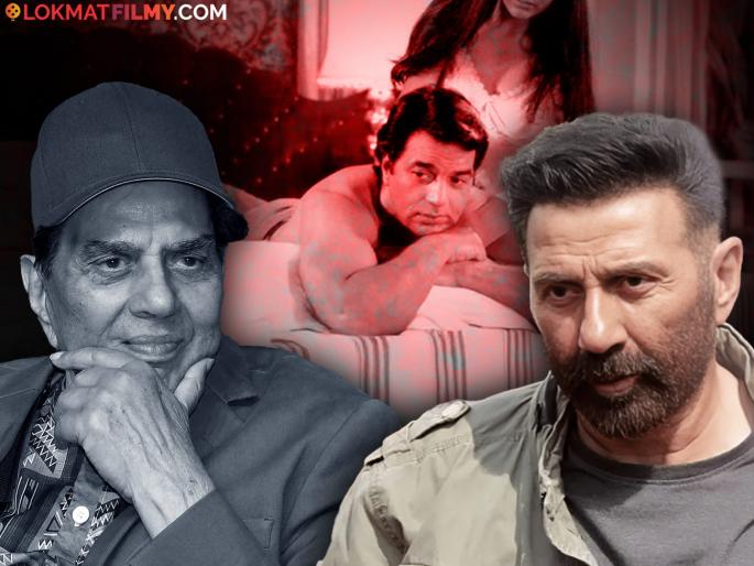 sunny deol beaten up director for inserting dharmendra into a intimate scene dabangg director scared | धर्मेंद्र यांचा इंटिमेट सीन पाहून सनी देओलच्या तळपायाची आग गेली मस्तकात, दिग्दर्शकाची केली धुलाई