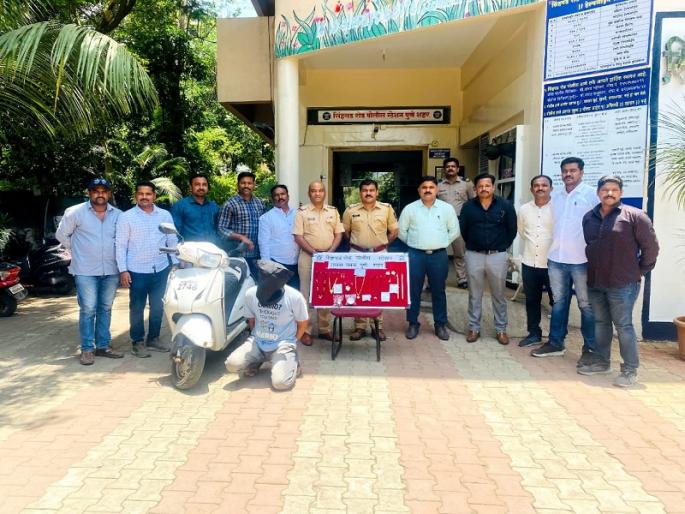 Daytime house burglar nabbed by Sinhagad road police of Saraita pune crime | Pune Crime: दिवसा घरफोडी करणाऱ्या सराईताच्या सिंहगड रस्ता पोलिसांनी आवळल्या मुसक्या Daytime house burglar nabbed by Sinhagad road police of Saraita pune crime | Pune Crime: दिवसा घरफोडी करणाऱ्या सराईताच्या सिंहगड रस्ता पोलिसांनी आवळल्या मुसक्या