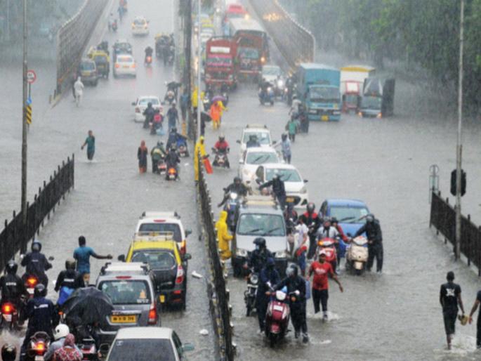 Rain continues to bat in Mumbai; Heavy rains in many places in Vidarbha including Konkan | मुंबईत पावसाची बॅटिंग सुरूच; कोकणासह विदर्भात अनेक ठिकाणी सर्वदूर दमदार वृष्टी Rain continues to bat in Mumbai; Heavy rains in many places in Vidarbha including Konkan | मुंबईत पावसाची बॅटिंग सुरूच; कोकणासह विदर्भात अनेक ठिकाणी सर्वदूर दमदार वृष्टी