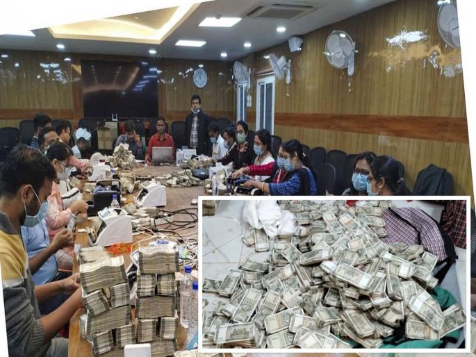 351 crore found so far by Income Tax Department raids at various places of Congress MP Dheeraj Sahu | ८० अधिकाऱ्यांच्या ९ टीम, २४ तास नोटा मोजणी; आतापर्यंत ३५१ कोटींची रोकड सापडली