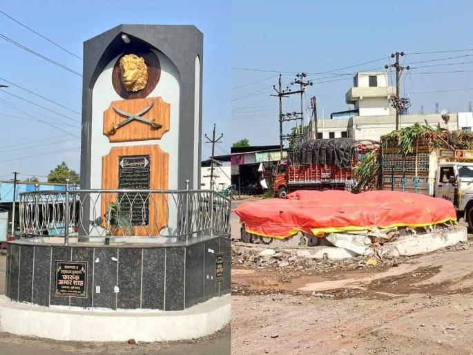 Tipu Sultan's monument in Dhule removed; Nitesh Rane thanked Devendra Fadnavis | धुळ्यातील टीपू सुल्तानचे स्मारक हटविले; नितेश राणेंनी मानले फडणवीसांचे आभार Tipu Sultan's monument in Dhule removed; Nitesh Rane thanked Devendra Fadnavis | धुळ्यातील टीपू सुल्तानचे स्मारक हटविले; नितेश राणेंनी मानले फडणवीसांचे आभार