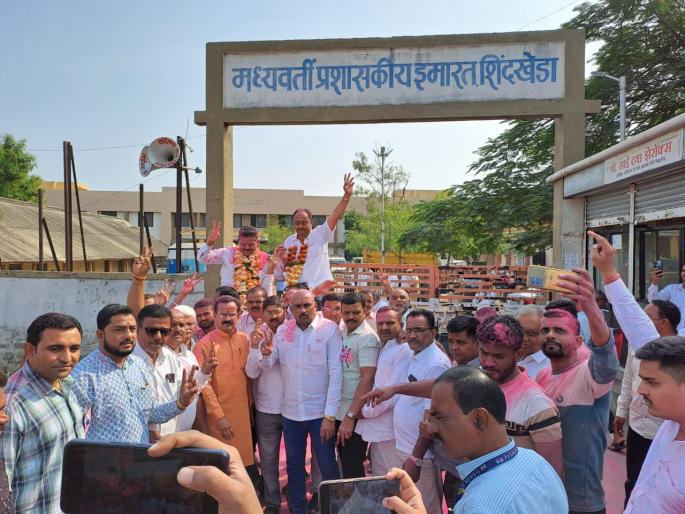 BJP win in Chimthane and Methi zp election | चिमठाणे, मेथी गटावर भाजपचे वर्चस्व कायम BJP win in Chimthane and Methi zp election | चिमठाणे, मेथी गटावर भाजपचे वर्चस्व कायम