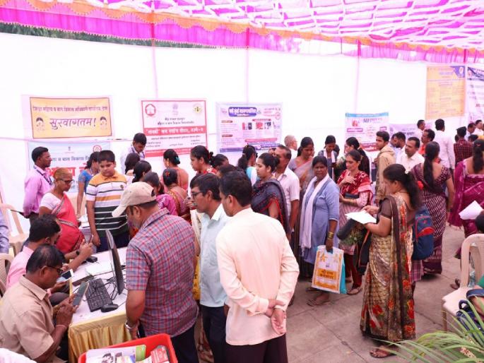 850 residents of Digha have benefited from Shasan Aplya Dari | 'शासन आपल्या दारी'चा ८५० दिघावासीयांनी घेतला लाभ 850 residents of Digha have benefited from Shasan Aplya Dari | 'शासन आपल्या दारी'चा ८५० दिघावासीयांनी घेतला लाभ