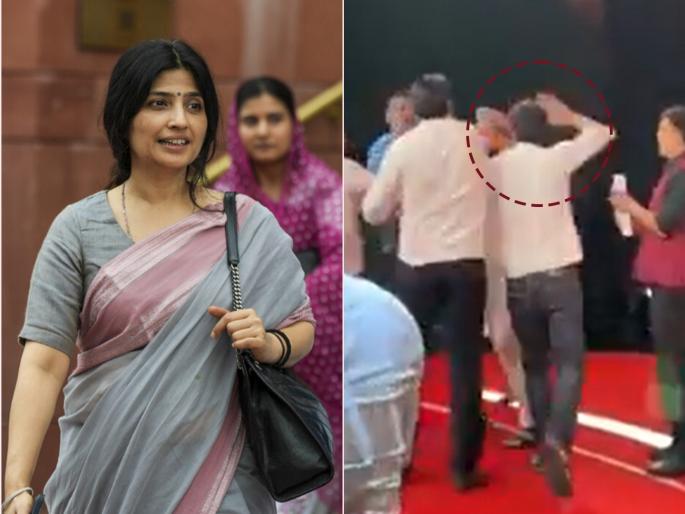 Controversial statement about Dimple Yadav; Maulana Sajid Rashidi beaten up in news studio | डिंपल यादव यांच्याबद्दल वादग्रस्त विधान; मौलाना साजिद रशीदींना न्यूज चॅनेलच्या स्टुडिओमध्ये मारहाण Controversial statement about Dimple Yadav; Maulana Sajid Rashidi beaten up in news studio | डिंपल यादव यांच्याबद्दल वादग्रस्त विधान; मौलाना साजिद रशीदींना न्यूज चॅनेलच्या स्टुडिओमध्ये मारहाण