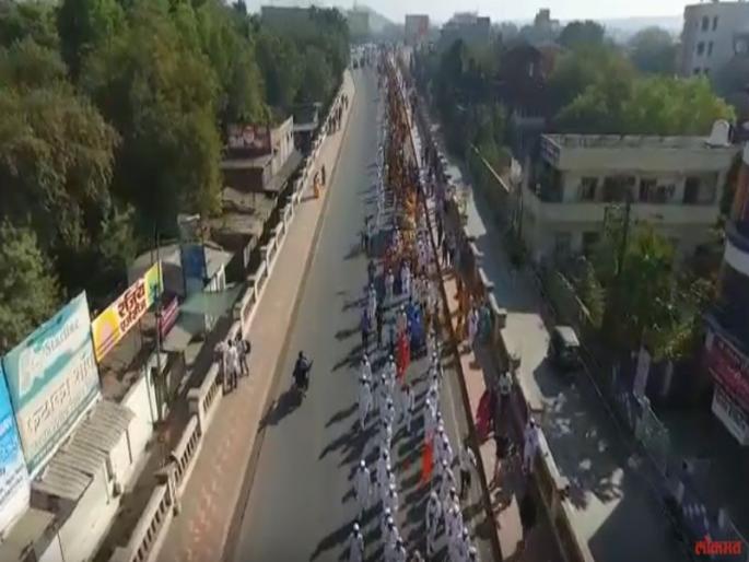 Today's Rann of Saint Namdev's Palkhi | संत नामदेवांच्या पालखीचे आज रिंगण Today's Rann of Saint Namdev's Palkhi | संत नामदेवांच्या पालखीचे आज रिंगण