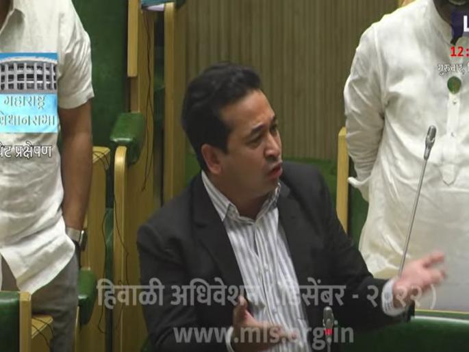 Maharashtra Winter Session: Confusion over Disha Salian's death, MLA Nitesh Rane and Bharat Gogawale Aggressive | Maharashtra Winter Session: विधानसभेत गाजला AU मुद्दा! दिशा सालियान मृत्यू प्रकरणी गोंधळ; सभागृहात काय घडलं? Maharashtra Winter Session: Confusion over Disha Salian's death, MLA Nitesh Rane and Bharat Gogawale Aggressive | Maharashtra Winter Session: विधानसभेत गाजला AU मुद्दा! दिशा सालियान मृत्यू प्रकरणी गोंधळ; सभागृहात काय घडलं?