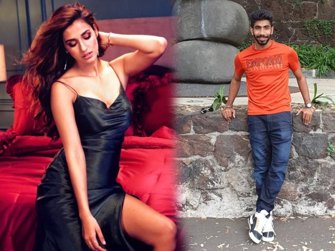 India vs New Zealand : Bollywood actress Disha Patani bowled over by yorker king Jasprit Bumrah | NZ vs IND : यॉर्कर किंग Jasprit Bumrahनं घेतली बॉलिवूडच्या 'Hot' अभिनेत्रीची विकेट