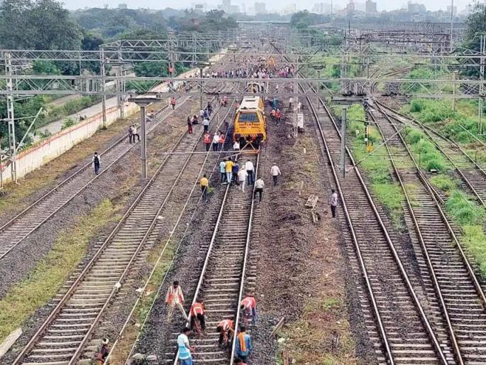 Work on 5th railway line between Thane Diva completed | गुडन्यूज! ठाणे-दिवा दरम्यान रेल्वेच्या 5व्या मार्गिकेचे काम पूर्ण Work on 5th railway line between Thane Diva completed | गुडन्यूज! ठाणे-दिवा दरम्यान रेल्वेच्या 5व्या मार्गिकेचे काम पूर्ण