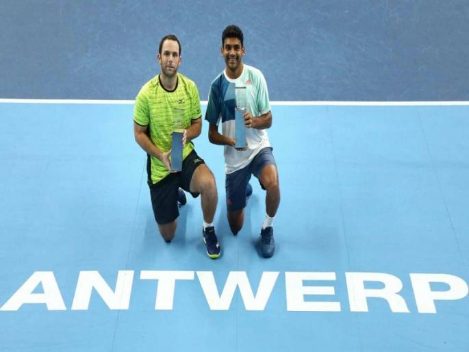 Another Indian Champ: Tennis player Sharan wins title | आणखी एक भारतीय चॅम्प : टेनिसपटू शरणला विजेतेपद Another Indian Champ: Tennis player Sharan wins title | आणखी एक भारतीय चॅम्प : टेनिसपटू शरणला विजेतेपद