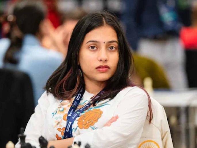 Divya Deshmukh won the World Junior Chess Championship 2024 title in the girls section in Gandhinagar after beating Beloslava Krasteva of Bulgaria in the final round. | नागपूरची दिव्या देशमुख ठरली विश्वविजेती! जिंकली वर्ल्ड ज्युनियर चेस अजिंक्यपद स्पर्धा Divya Deshmukh won the World Junior Chess Championship 2024 title in the girls section in Gandhinagar after beating Beloslava Krasteva of Bulgaria in the final round. | नागपूरची दिव्या देशमुख ठरली विश्वविजेती! जिंकली वर्ल्ड ज्युनियर चेस अजिंक्यपद स्पर्धा