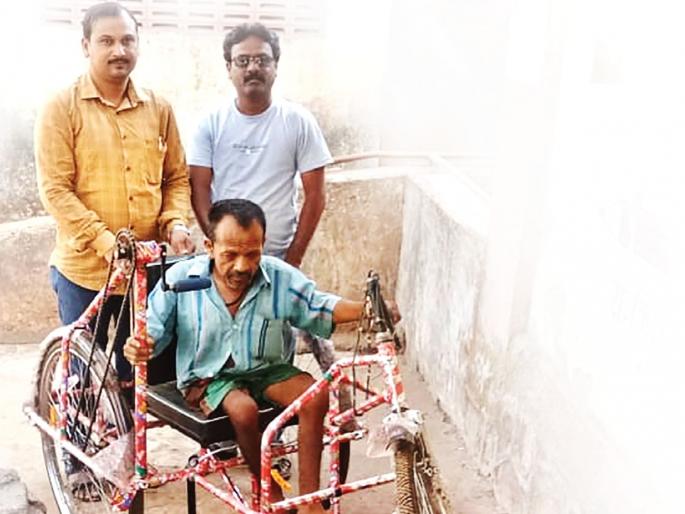 Divya Voters voted in growth | दिव्यांग मतदारांच्या मतदानात झाली वाढ Divya Voters voted in growth | दिव्यांग मतदारांच्या मतदानात झाली वाढ