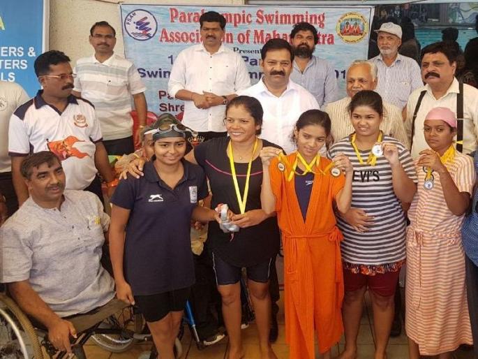 Kolhapur swimmers emerge victorious in the state-level Divyang Swimming competition | राज्यस्तरीय दिव्यांग जलतरण स्पर्धेत कोल्हापूरच्या जलतरणपटूंची विजेतेपदावर मोहोर Kolhapur swimmers emerge victorious in the state-level Divyang Swimming competition | राज्यस्तरीय दिव्यांग जलतरण स्पर्धेत कोल्हापूरच्या जलतरणपटूंची विजेतेपदावर मोहोर