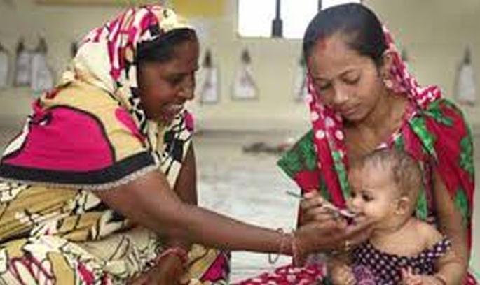 Nutrition fortnight mission focuses on health of children | पोषण पंधरवडा अभियानातून बालकांच्या आरोग्यावर भर