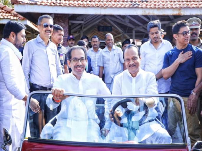 Chief Minister Uddhav Thackeray should focus on national politics, said Shiv Sena leader Sanjay Raut | "स्टेअरिंग अजित पवारांच्या हातात असलं तरी त्यांना गाड्या आम्ही पुरवतो" Chief Minister Uddhav Thackeray should focus on national politics, said Shiv Sena leader Sanjay Raut | "स्टेअरिंग अजित पवारांच्या हातात असलं तरी त्यांना गाड्या आम्ही पुरवतो"