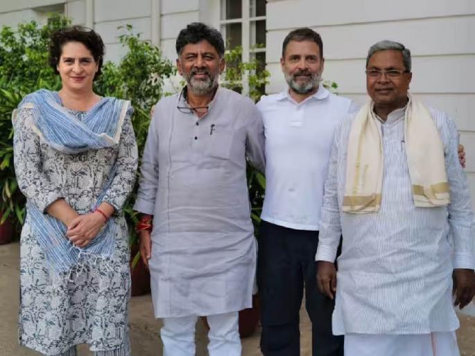 karnataka cm swearing in ceremony today siddaramaiah as cm dk shivakumar as deputy cm to take oath | सिद्धरामय्या मुख्यमंत्री आणि डीके शिवकुमार उपमुख्यमंत्रीपदाची आज घेणार शपथ; विरोधकांची एकजूट दाखवणार karnataka cm swearing in ceremony today siddaramaiah as cm dk shivakumar as deputy cm to take oath | सिद्धरामय्या मुख्यमंत्री आणि डीके शिवकुमार उपमुख्यमंत्रीपदाची आज घेणार शपथ; विरोधकांची एकजूट दाखवणार
