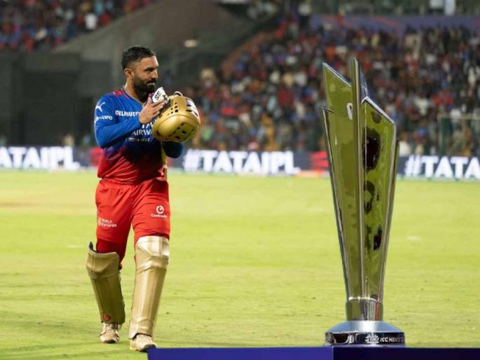 ICC announce star-studded commentary panel for Men’s T20 World Cup 2024, retired indian player Dinesh Karthik in panel | निवृत्तीनंतर Dinesh Karthik ने स्वीकारली जबाबदारी; T20 WC साठी अमेरिकेत दिसणार