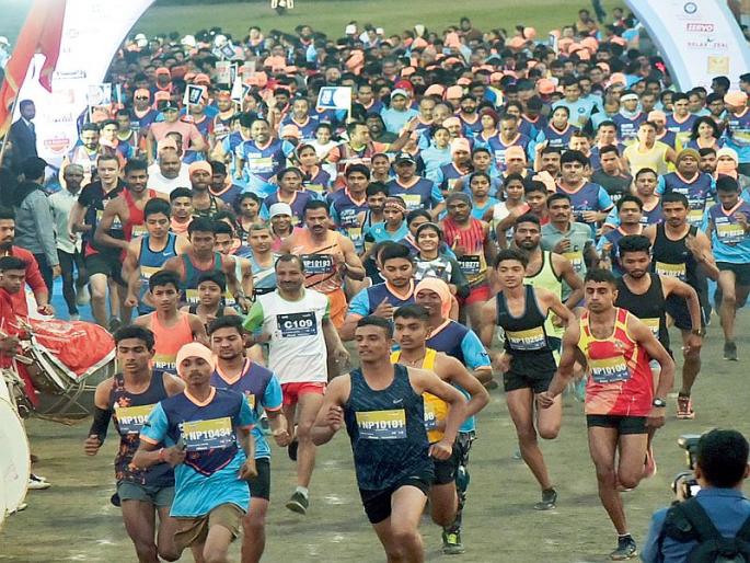 Nagraj, the title of prize holder; Nagpurkar ran with enthusiasm | नागराज, प्राजक्ताने राखले जेतेपद; उत्साहाने धावले नागपूरकर