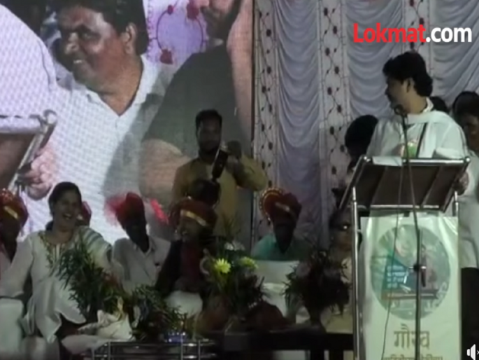 After many days Pankaja Munde and Dhananjay Munde on the same platform; Dhananjay said on Pankaja's blank check... | ब्लॅंक चेकवरून मुंडे बहिणभावात जुगलबंदी, पंकजाच्या ब्लॅंक चेकवर धनंजय म्हणाले... After many days Pankaja Munde and Dhananjay Munde on the same platform; Dhananjay said on Pankaja's blank check... | ब्लॅंक चेकवरून मुंडे बहिणभावात जुगलबंदी, पंकजाच्या ब्लॅंक चेकवर धनंजय म्हणाले...