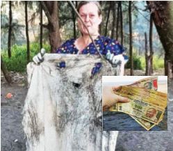 Hungarian daughter-in-law wins the lottery while cleaning the sea | समुद्र साफ करताना हंगेरियन सूनबाईला लागली लॉटरी Hungarian daughter-in-law wins the lottery while cleaning the sea | समुद्र साफ करताना हंगेरियन सूनबाईला लागली लॉटरी