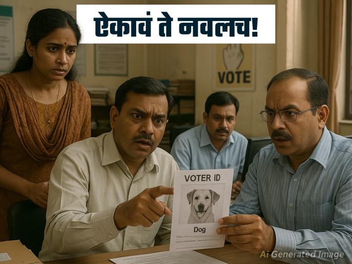 woman cast vote in the name of dog investigation revealed secret that even police astonished | अहो आश्चर्यम! महिलेने कुत्र्याच्या नावाने केलं मतदान; पोलखोल होताच पोलीसही झाले हैराण