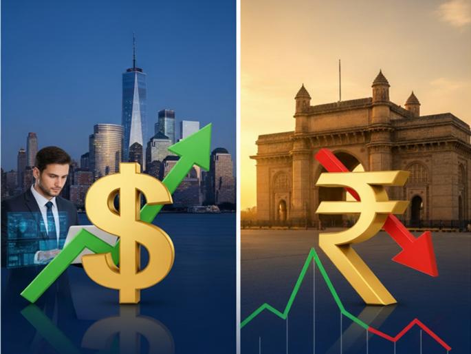 dollar rupee fall all time low nri salary hike relationship between rupee dollar | विना इनक्रिमेंट १ लाखांपेक्षा अधिक वाढली सॅलरी; रुपया आणि डॉलर्सचा काय आहे याच्याशी संबंध?