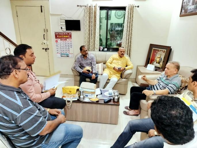 stalled housing projects in kalyan former mla narendra pawar met irb director | कल्याणातील रखडलेले गृह प्रकल्प : माजी आमदार नरेंद्र पवार यांनी घेतली आरबीआय संचालकांची भेट stalled housing projects in kalyan former mla narendra pawar met irb director | कल्याणातील रखडलेले गृह प्रकल्प : माजी आमदार नरेंद्र पवार यांनी घेतली आरबीआय संचालकांची भेट