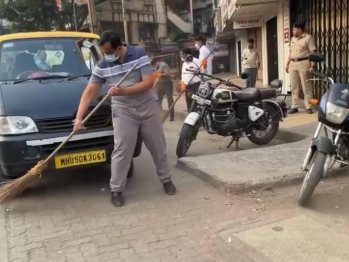 cleanliness drive in C Ward In the presence of Additional Commissioner Mangesh Chitale | अतिरिक्त आयुक्त मंगेश चितळे यांच्या उपस्थितीत ग प्रभागात सर्वंकष स्वच्छता अभियान cleanliness drive in C Ward In the presence of Additional Commissioner Mangesh Chitale | अतिरिक्त आयुक्त मंगेश चितळे यांच्या उपस्थितीत ग प्रभागात सर्वंकष स्वच्छता अभियान